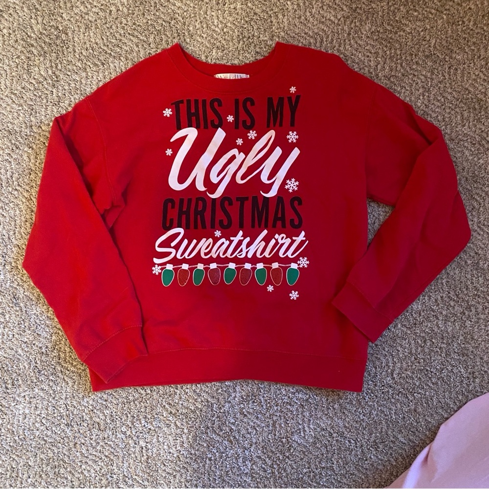 Red Ugly Christmas Sweatshirt